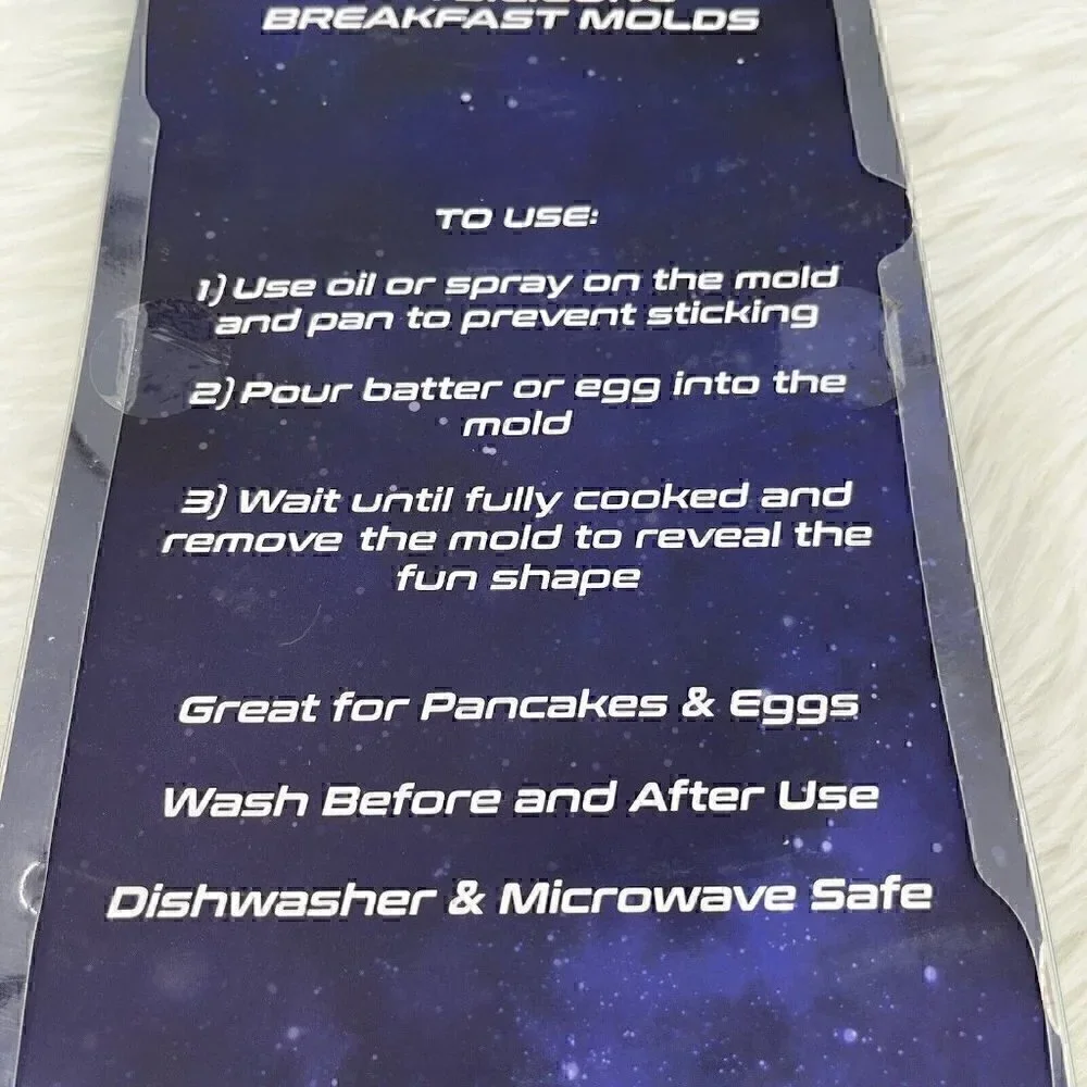NEW Disney Pixar Lightyear Silicone Molds Pancake Eggs Kids Breakfast